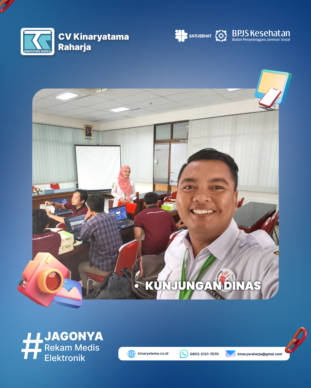 Kunjungan Dinkes Surakarta